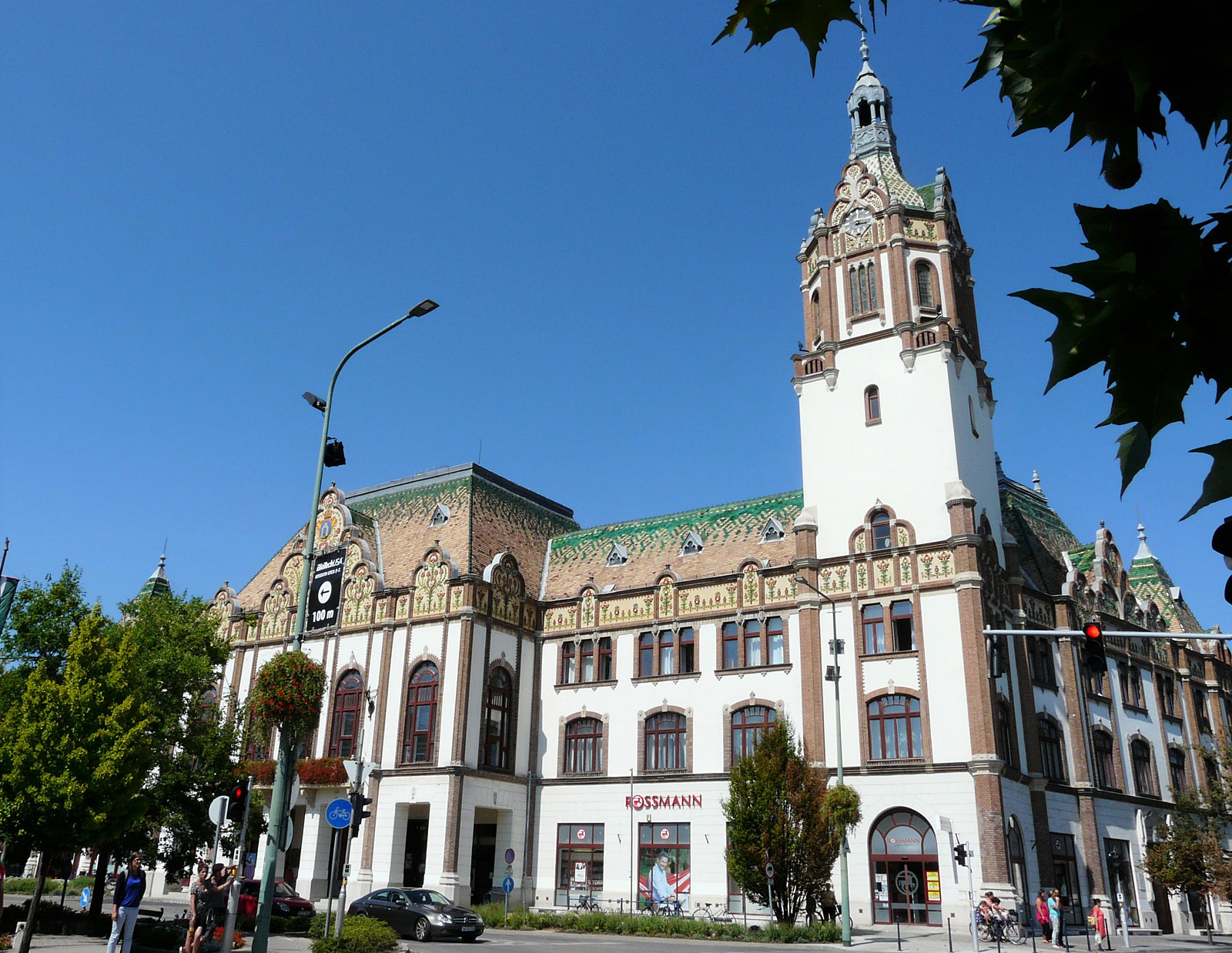 Town Hall, Kiskunfélegyháza, by József Vas and Nándor Morbitzer (1911). (Photo License: CC BY-SA 4.0)
